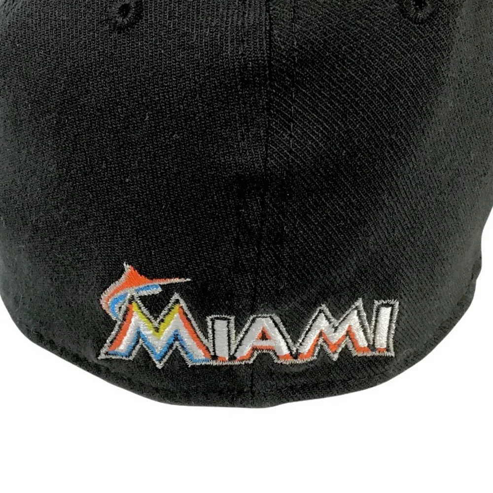 Miami Marlins Baseball Hat Child Youth Size MLB Genuine Merchandise Black Cap